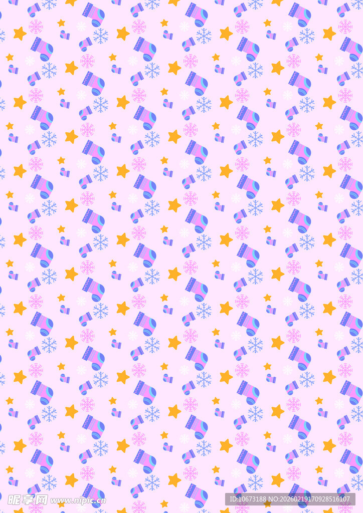 紫色小花图案背景纹理