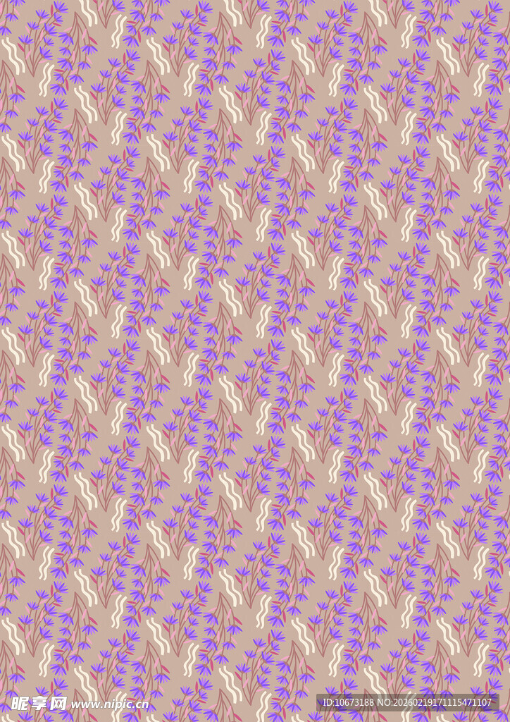 淡紫色几何图案纹理背景