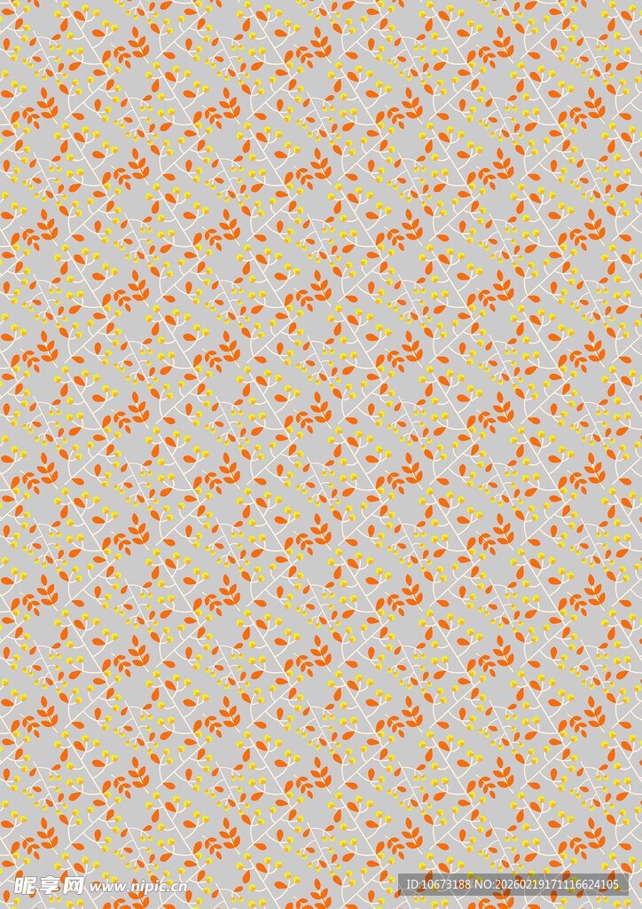 碎花图案背景纹理