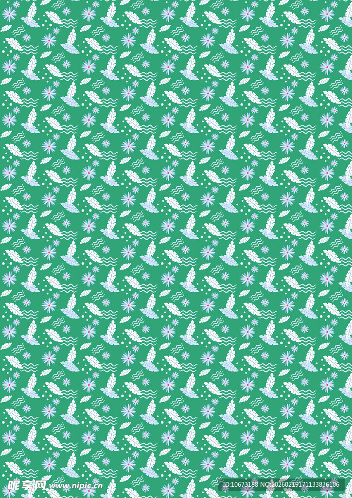 浅绿色几何图案背景纹理