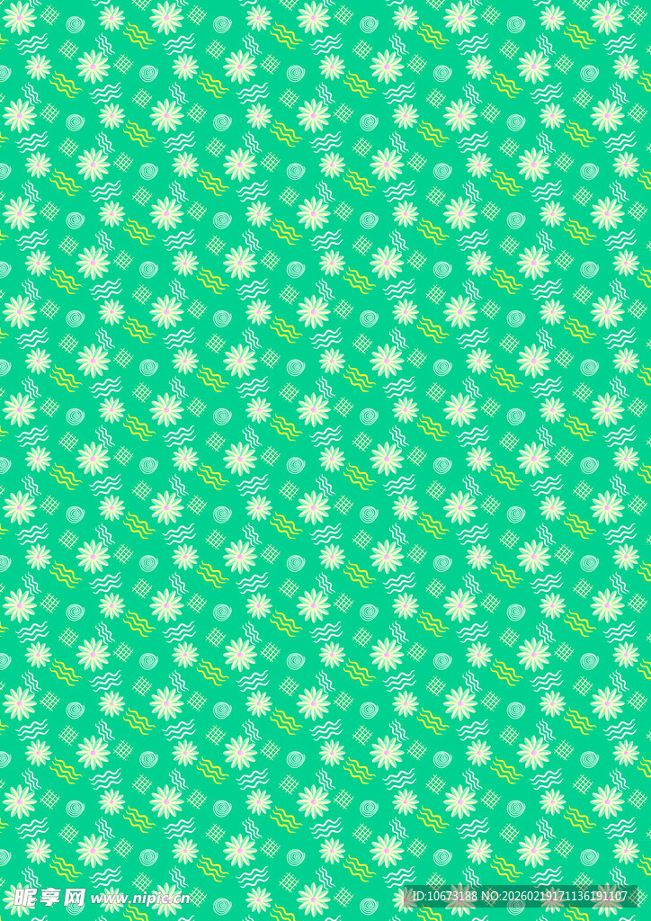 绿色波点背景纹理图案