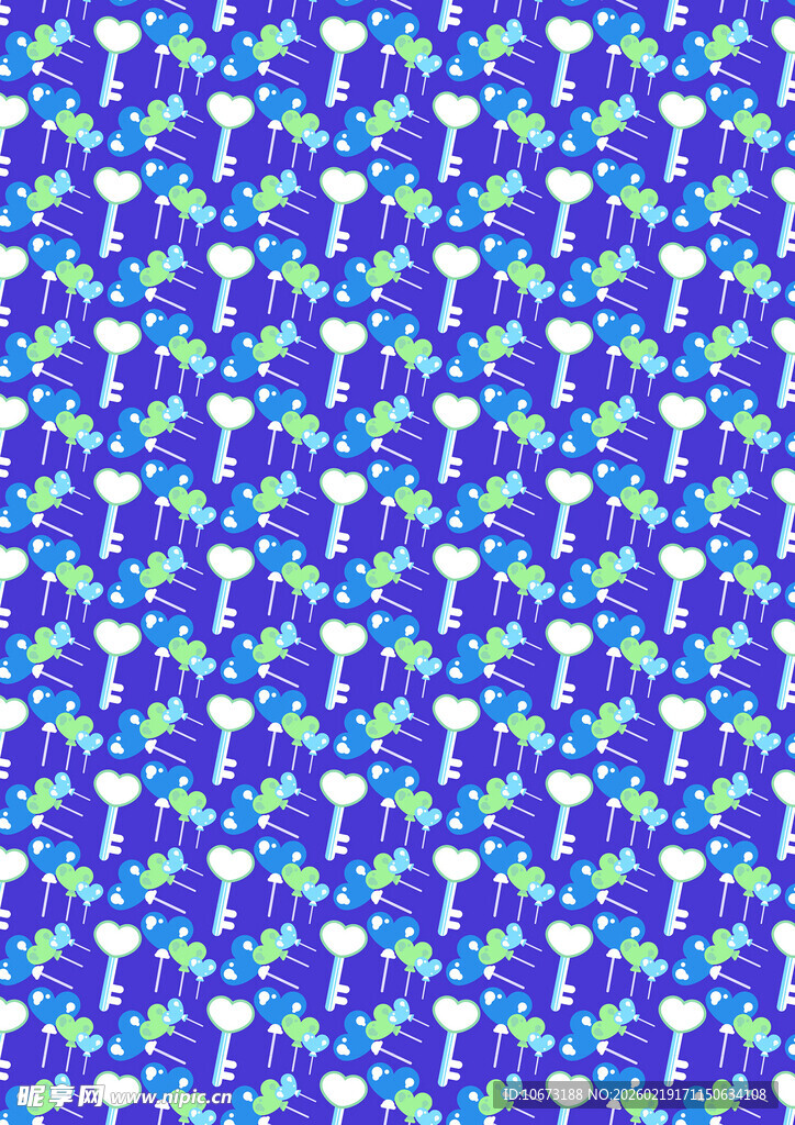 蓝紫色调酒杯图案背景