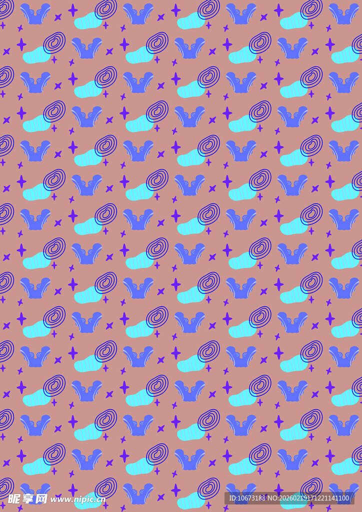 紫色背景蓝紫色图案纹理