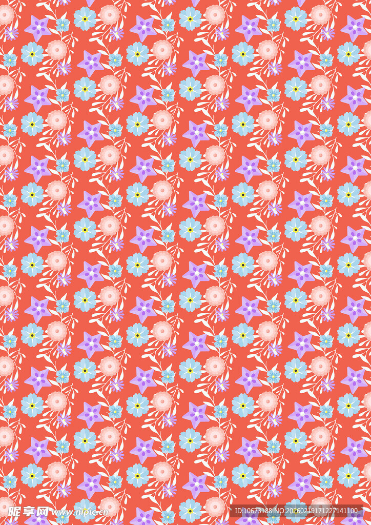 多彩糖果图案背景纹理