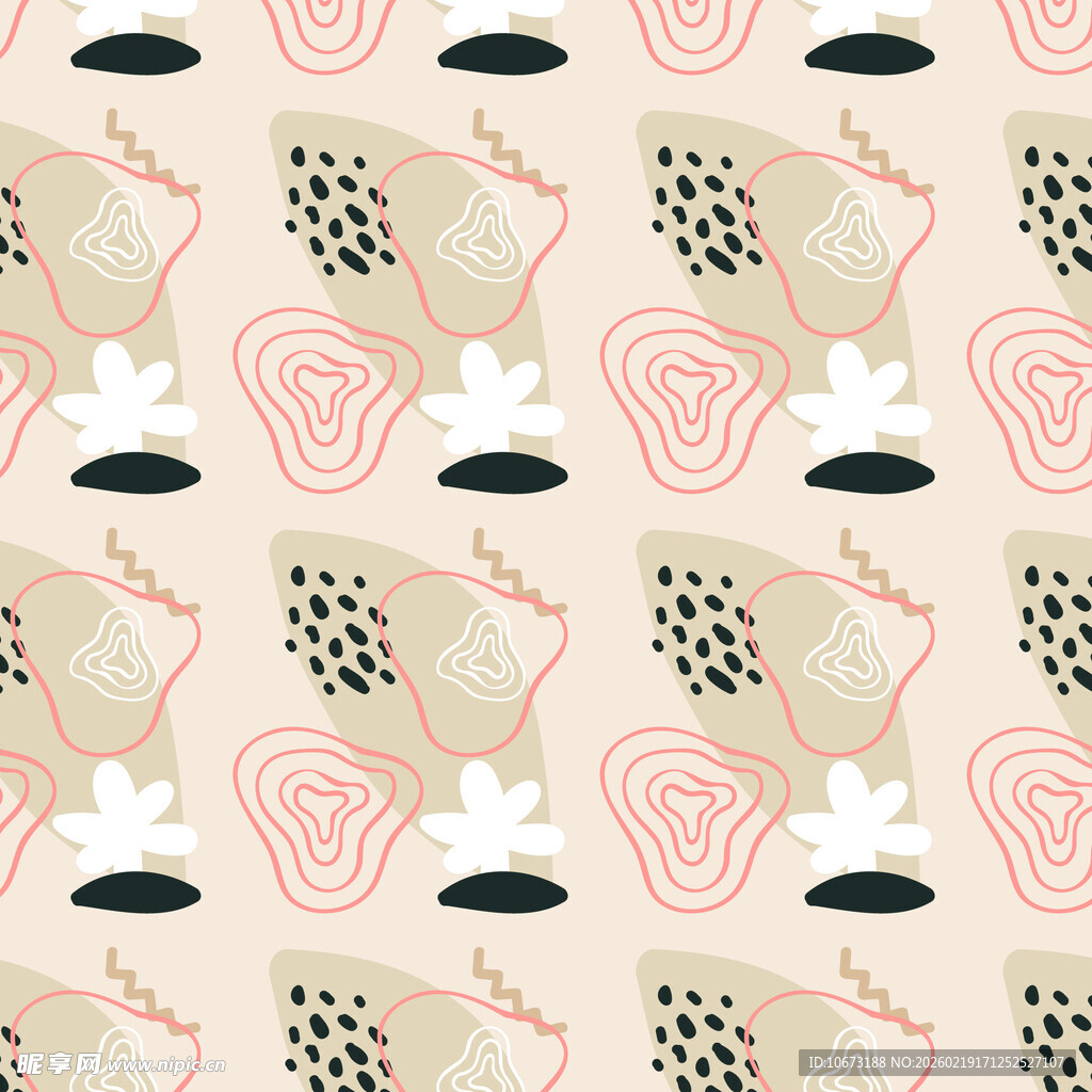 简约水果图案无缝背景