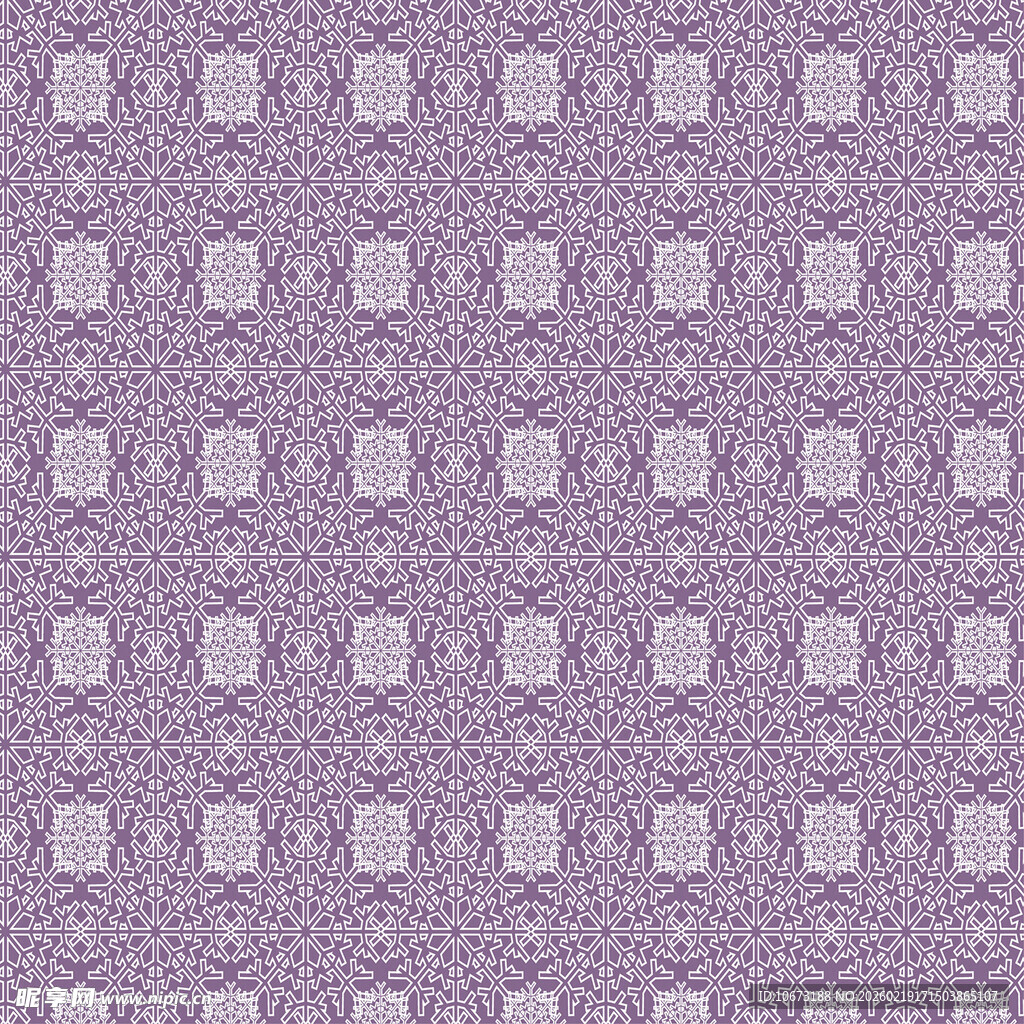紫色几何图案无缝背景