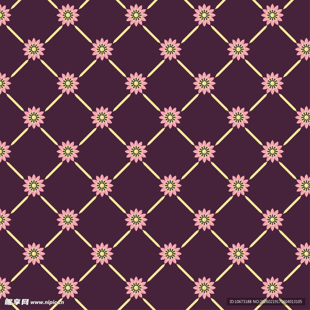 紫色几何花纹图案背景