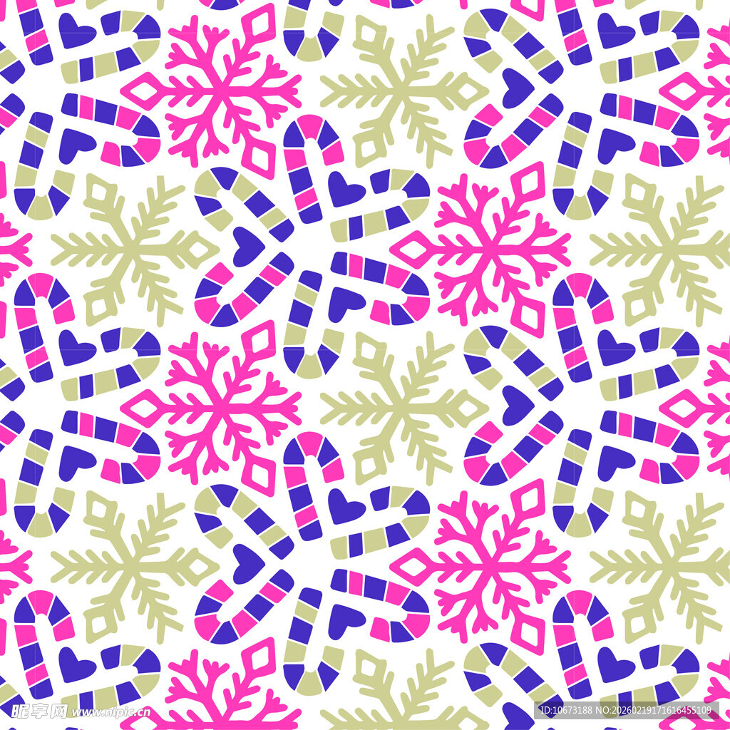 多彩几何花纹图案设计