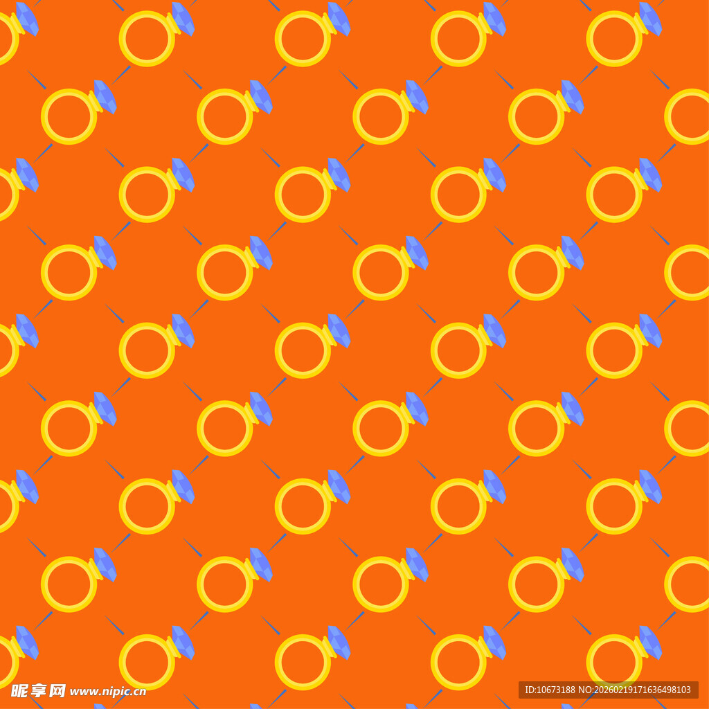 橙色背景几何图案纹理