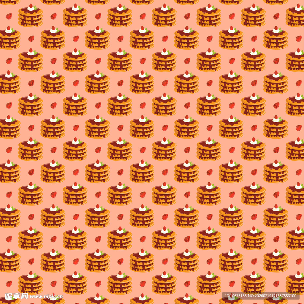 可爱猫咪礼盒图案背景