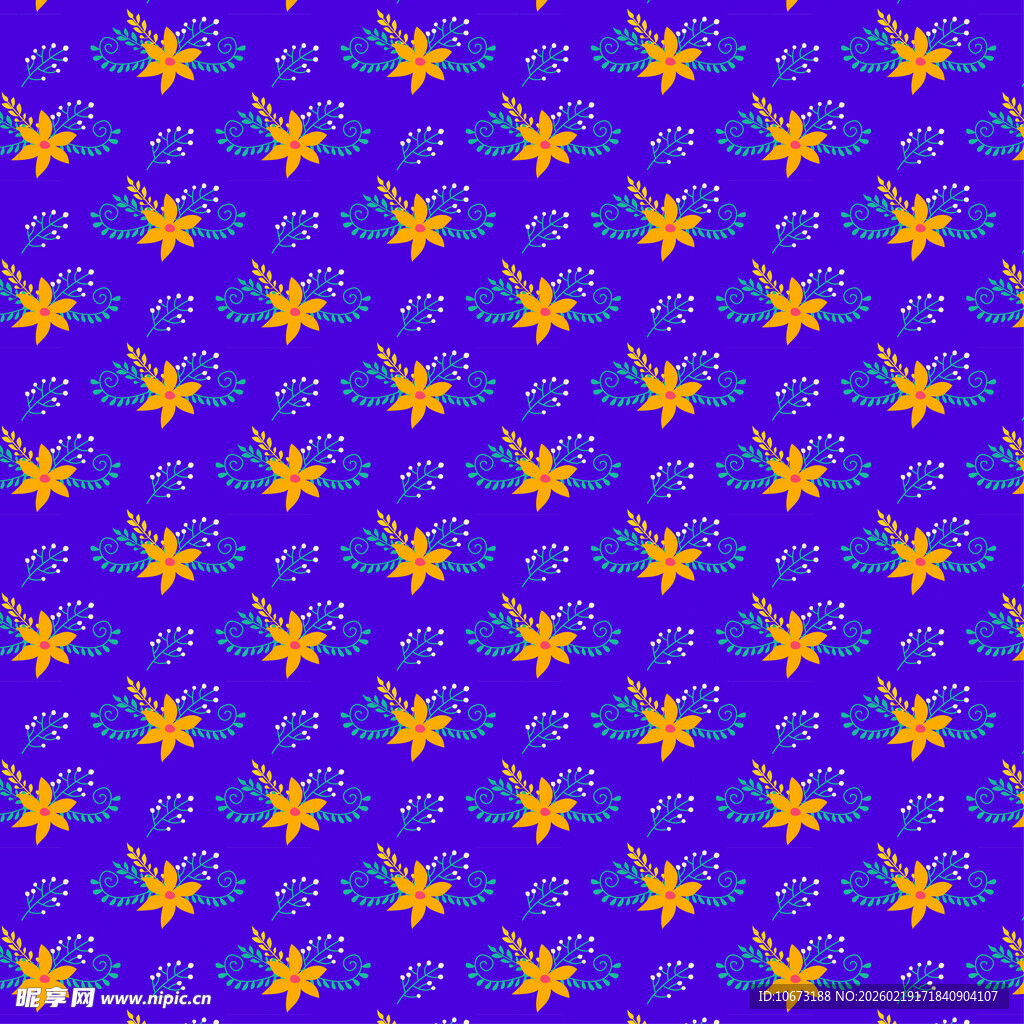 紫色背景星星图案纹理