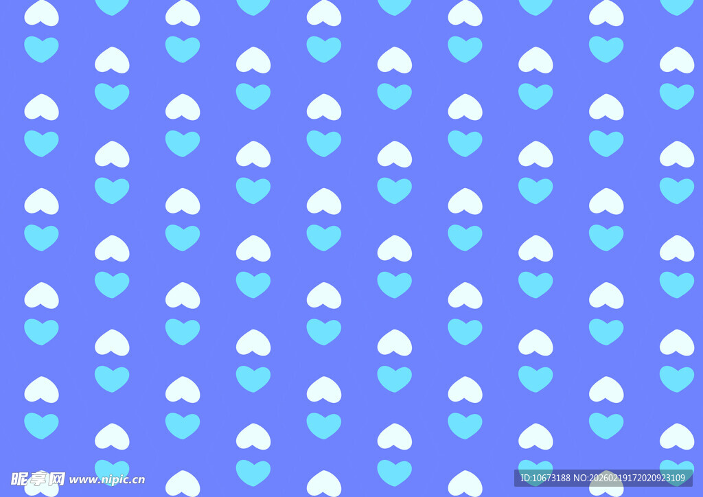 蓝色云朵图案背景