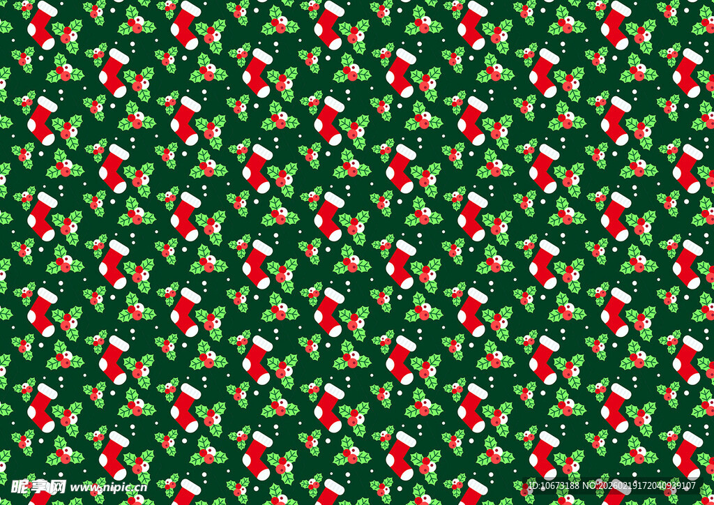圣诞糖果棒图案背景