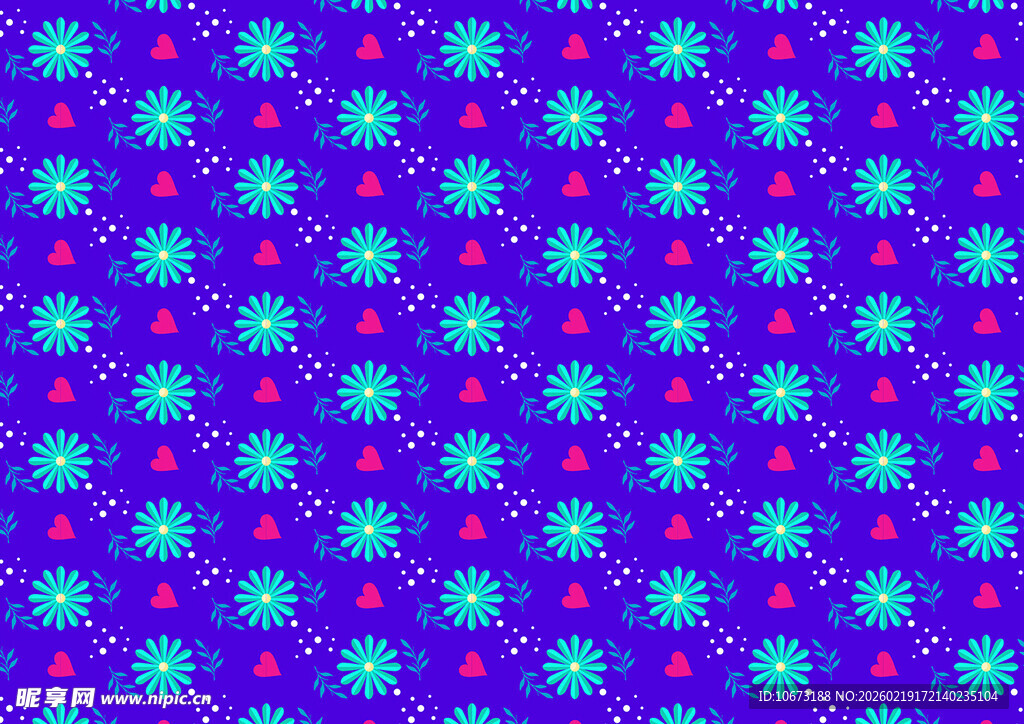 蓝紫渐变几何图案背景