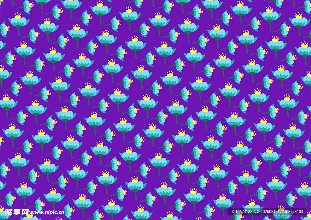 紫色底蓝色图案几何纹理