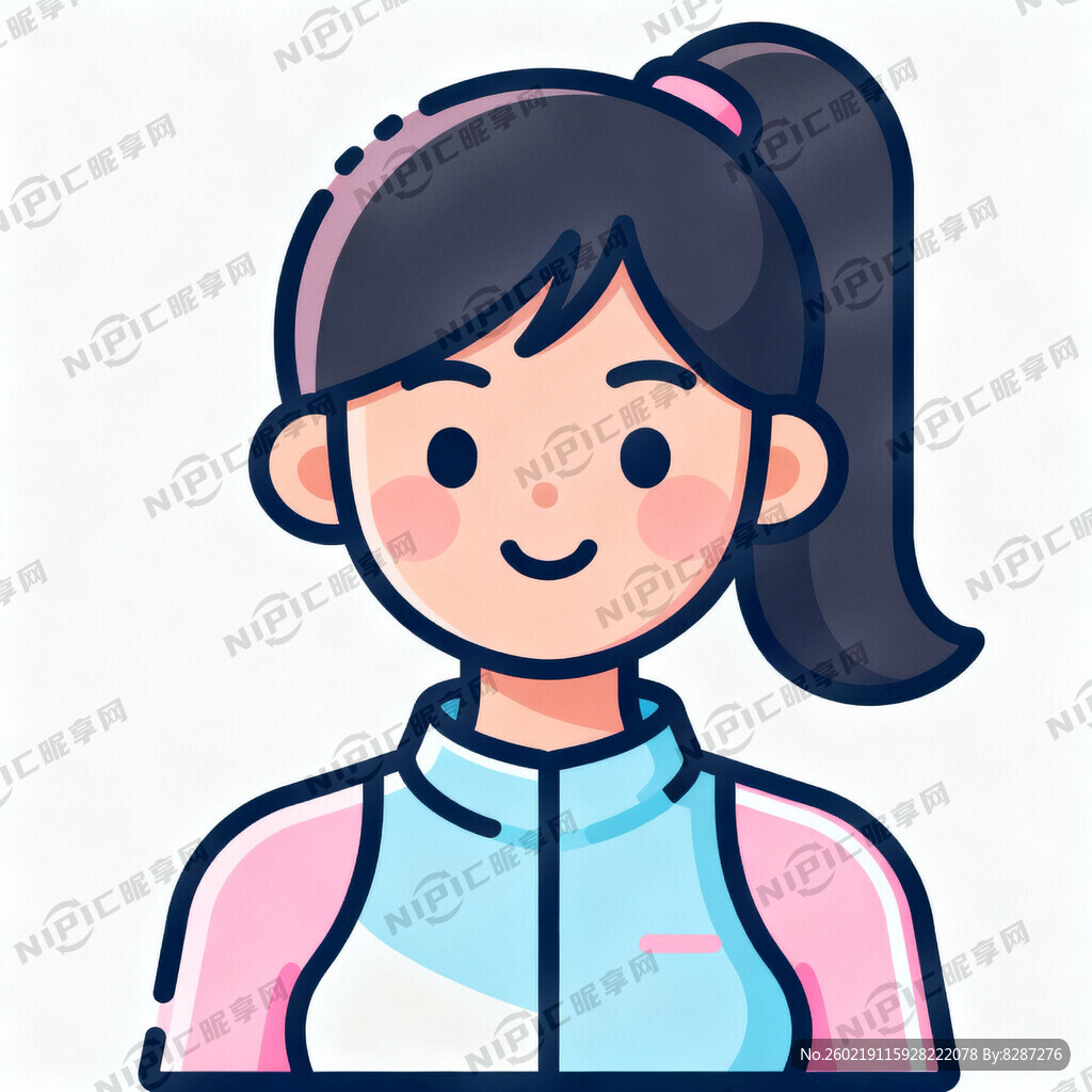 美女教练头像图标