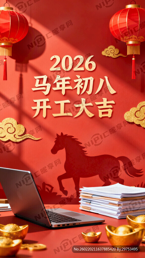 2026马年初八开工大吉