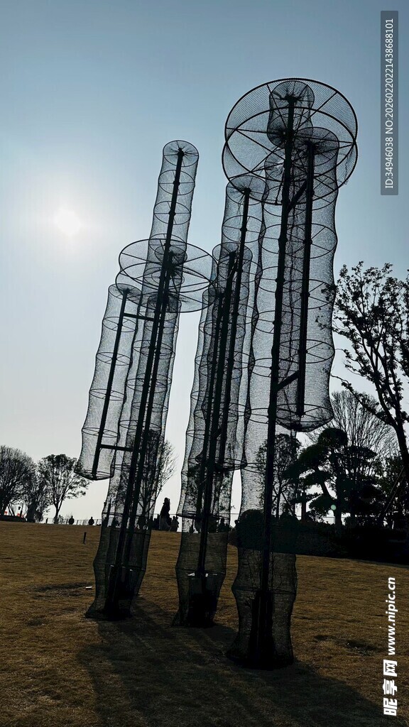 户外金属艺术雕塑装置