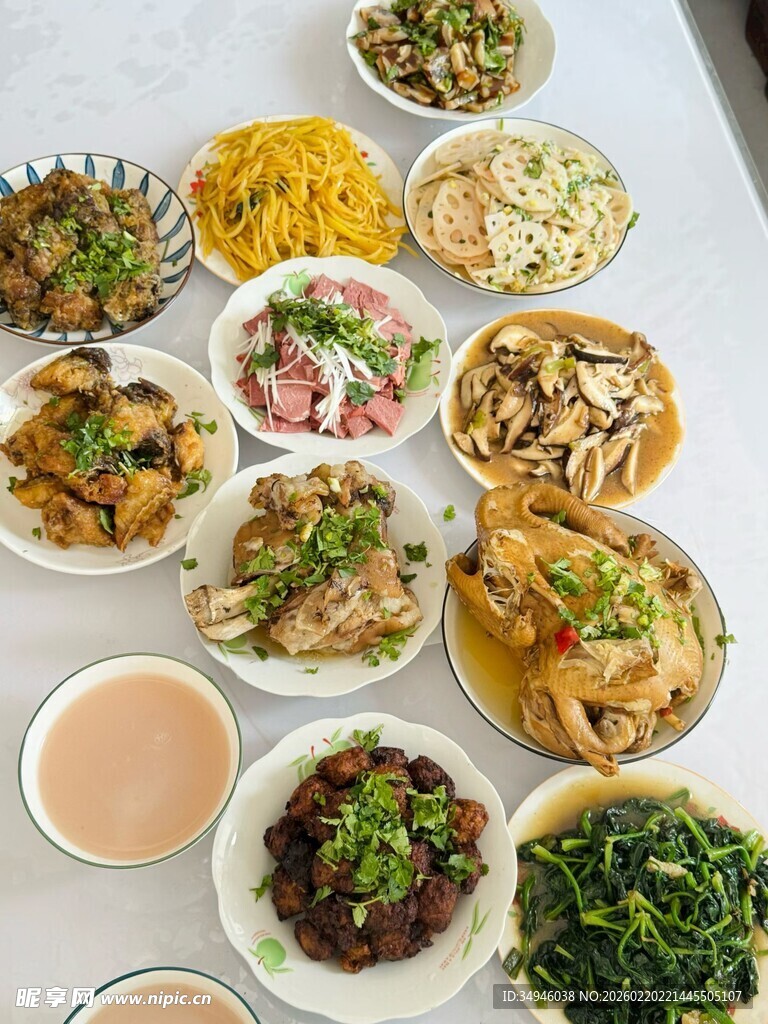 丰盛中式菜肴美食大赏