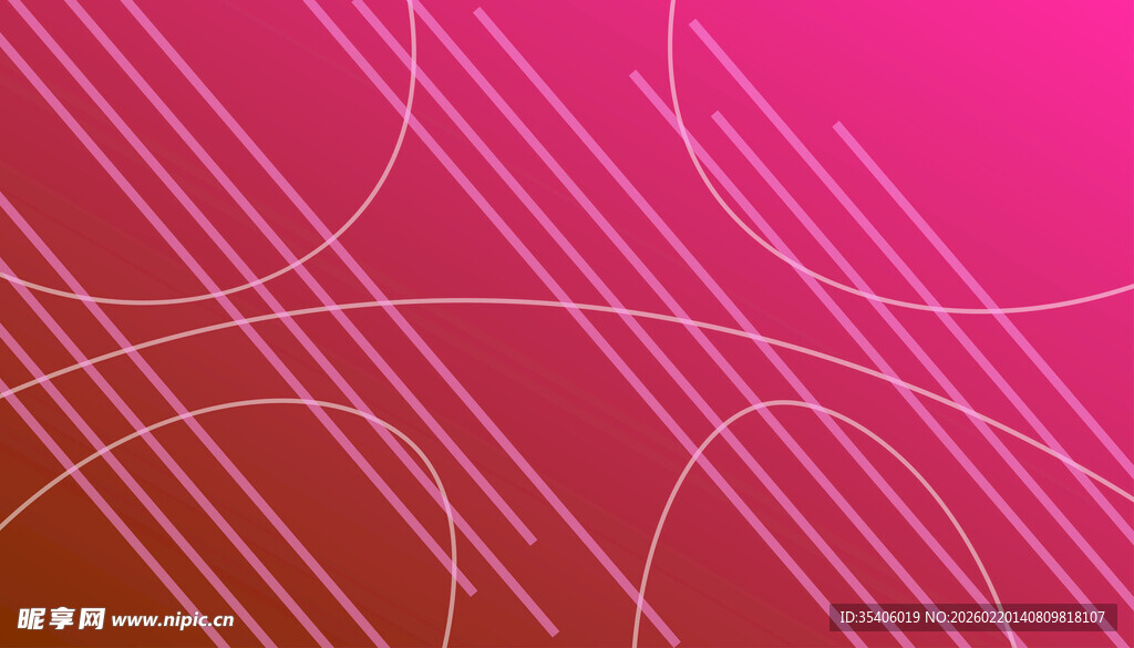 渐变粉色线条背景图