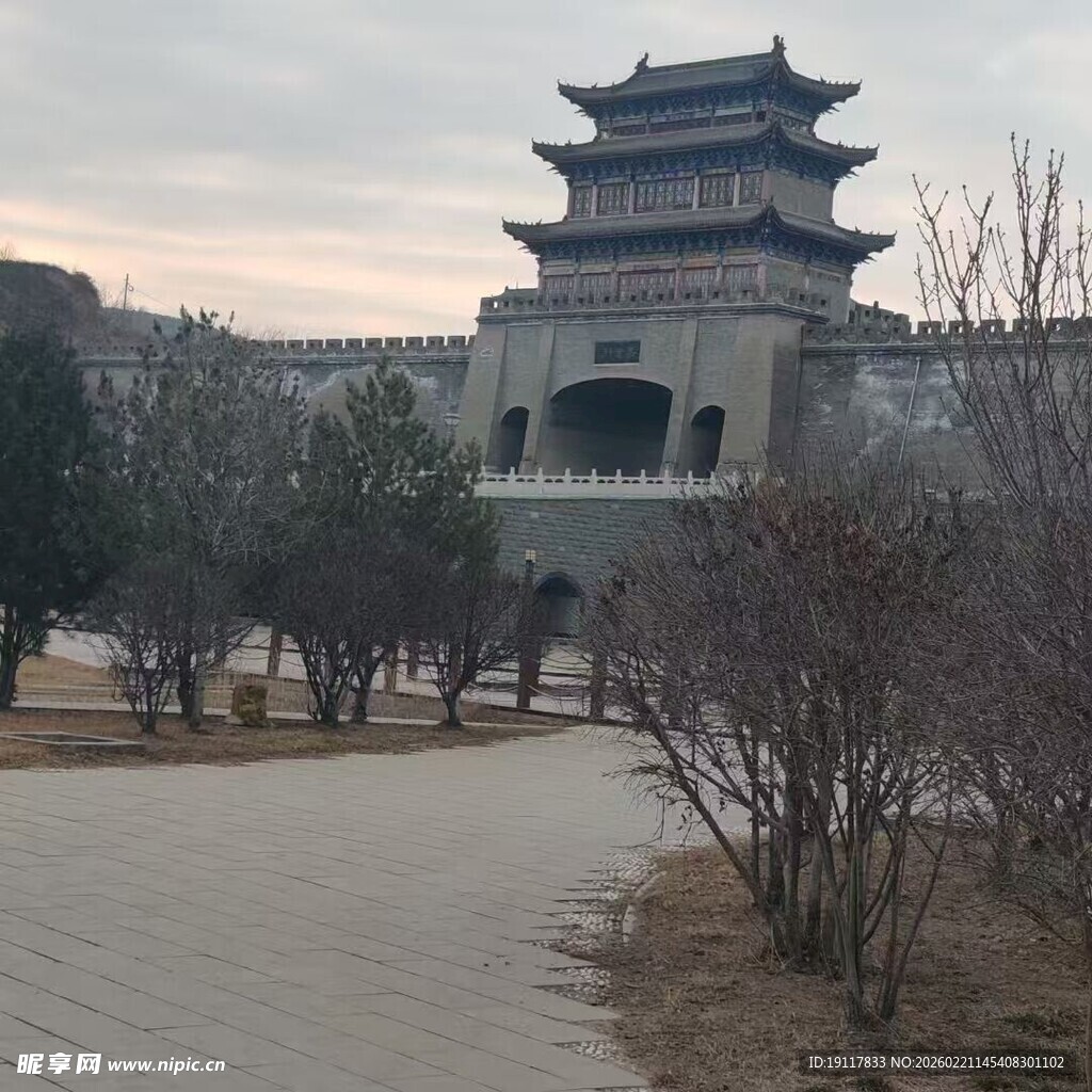 中式古建筑景观