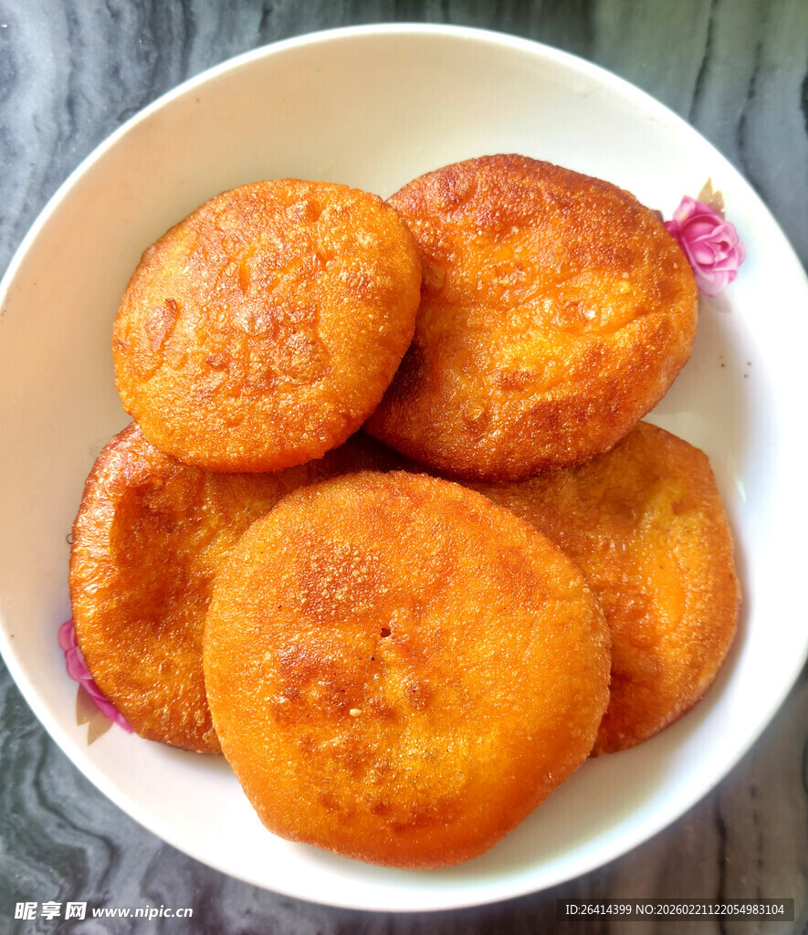 美味香煎红薯饼