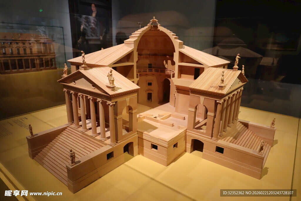 古代建筑模型展示