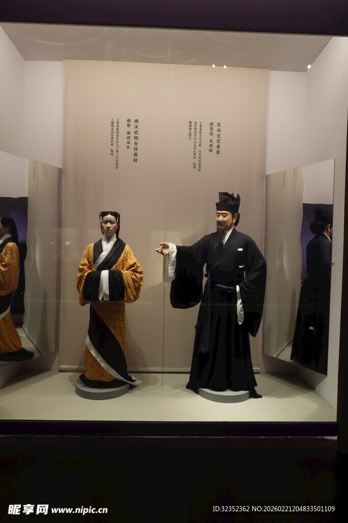 古代人物服饰展示