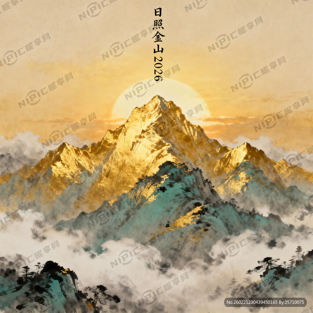 日照金山2026