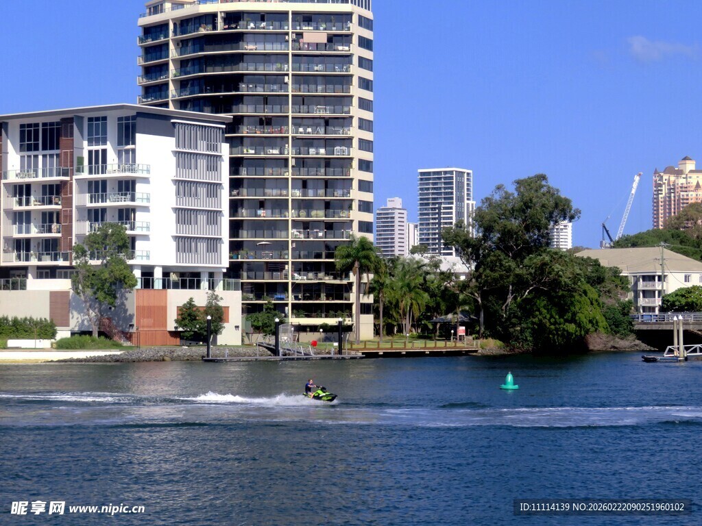 黄金海岸城市风景