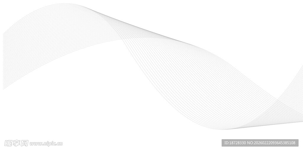 简约白色波浪背景