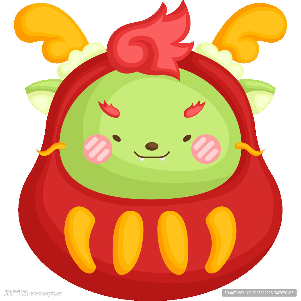 可爱小妖怪形象设计