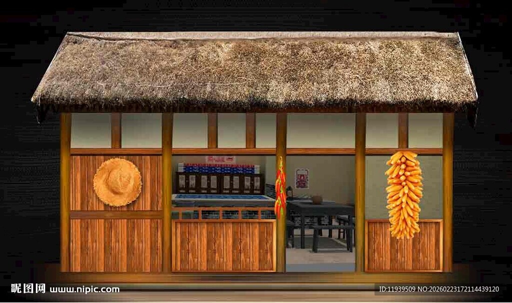 沙家滨 茅草屋