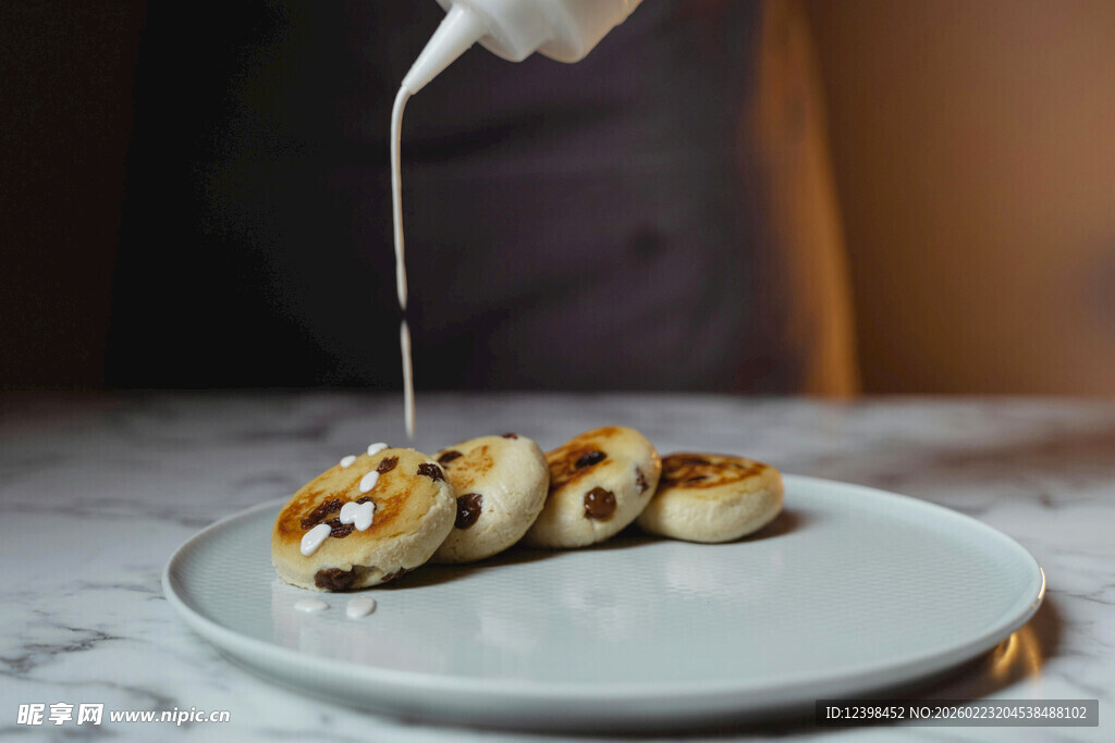芝士浇淋美味面包圈