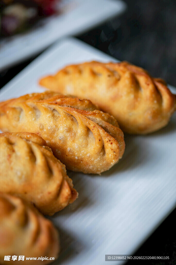 美味酥皮点心整齐摆放