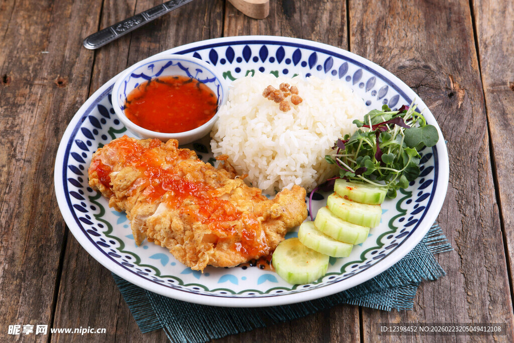 日式炸猪排盖饭套餐