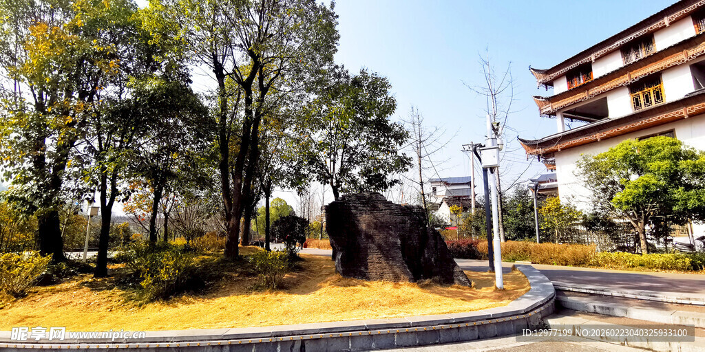 中式园林景观与建筑