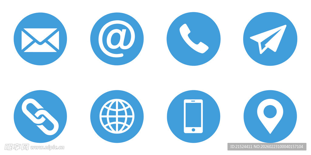 通信与社交图标