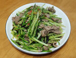 芹菜炒肉片