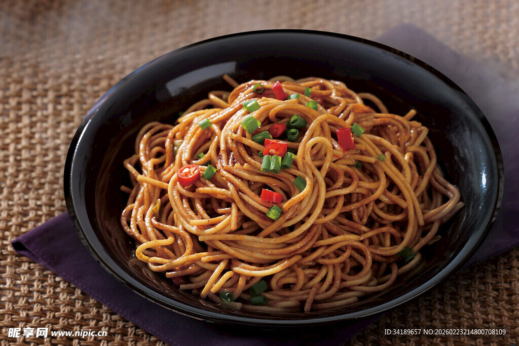 热干面 拌面 炒面