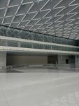 现代空旷室内建筑空间