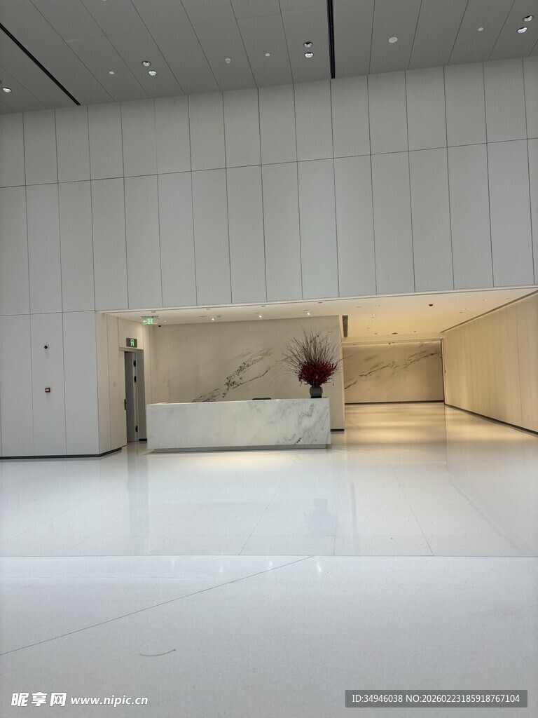 现代简约风格室内接待区