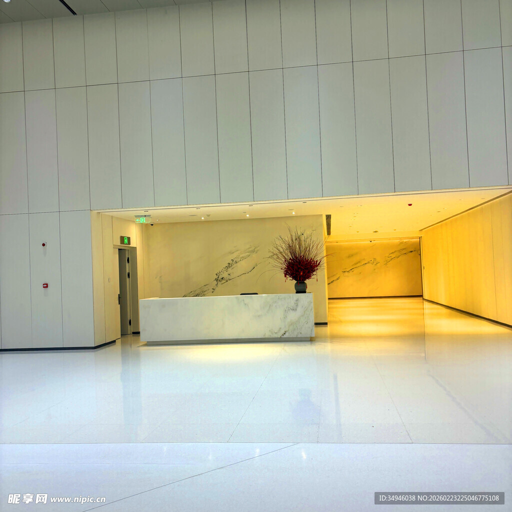 现代简约风格大厅前台