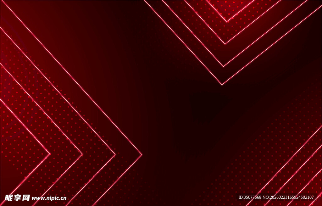红色几何背景