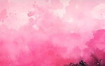 粉色水彩背景