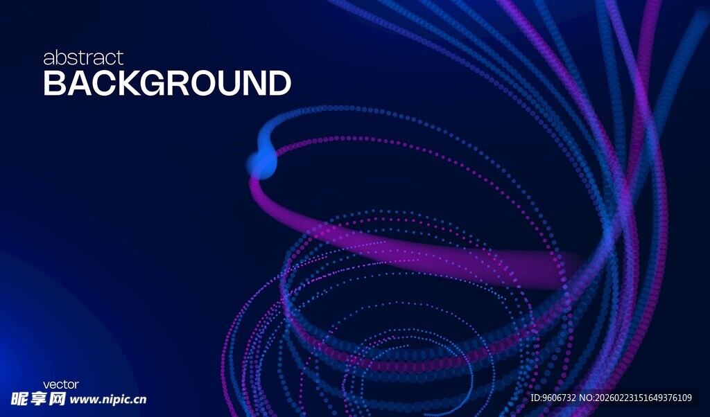 蓝色动感线条背景