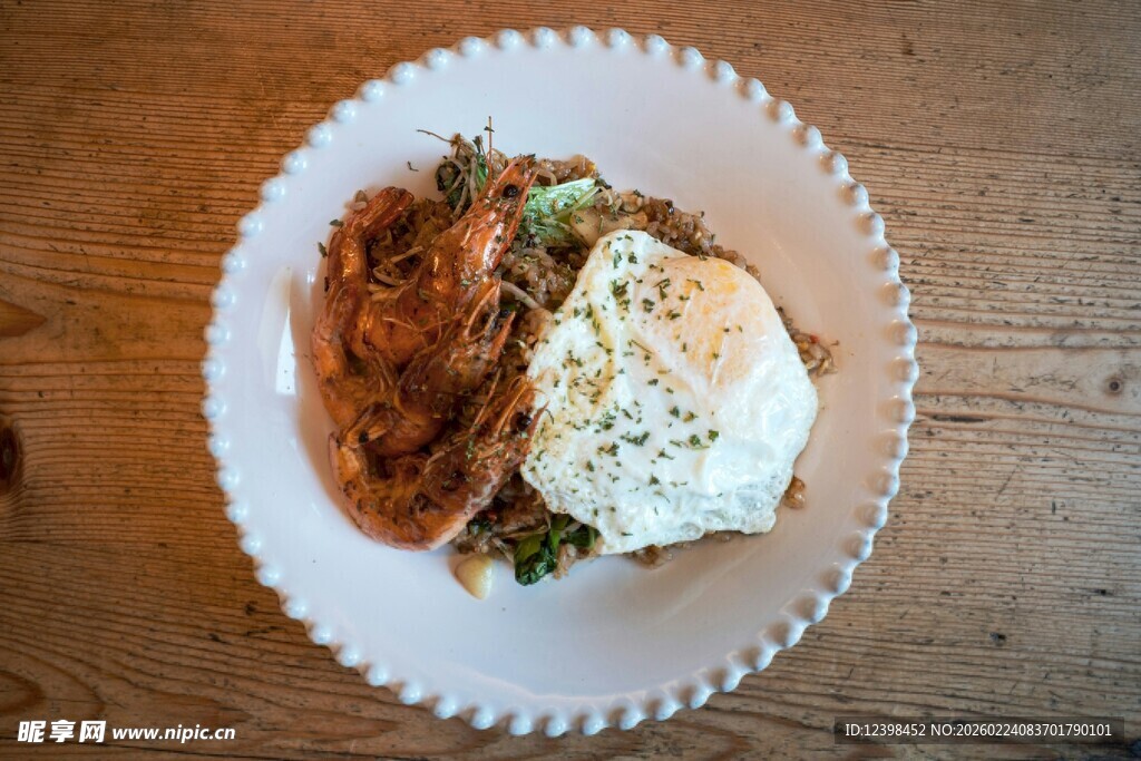 美味煎蛋配意面