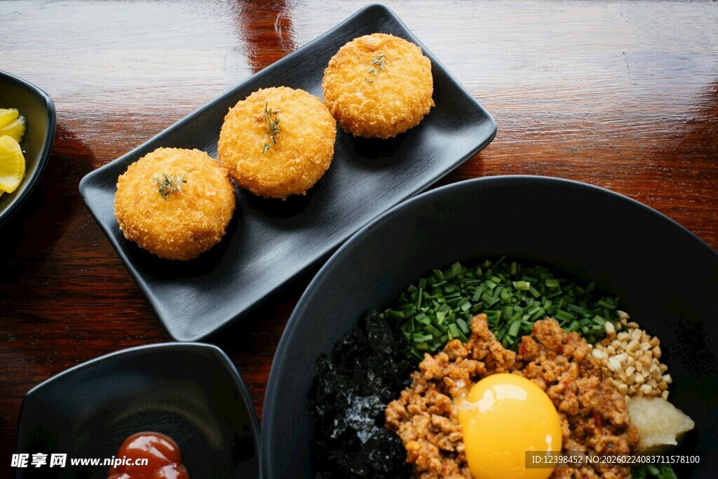 美味日式料理组合