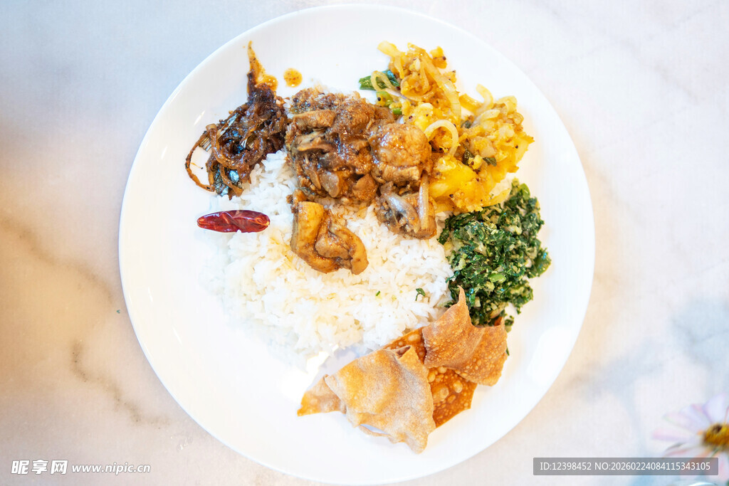 美味多样的特色盖浇饭