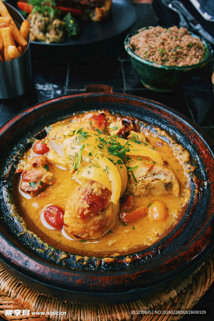 美味咖喱海鲜锅